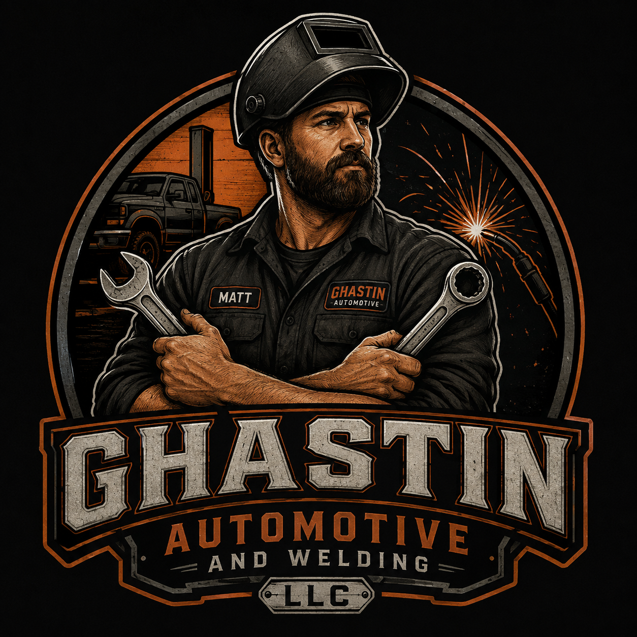 Ghastin Automotive and Welding LLC emblem